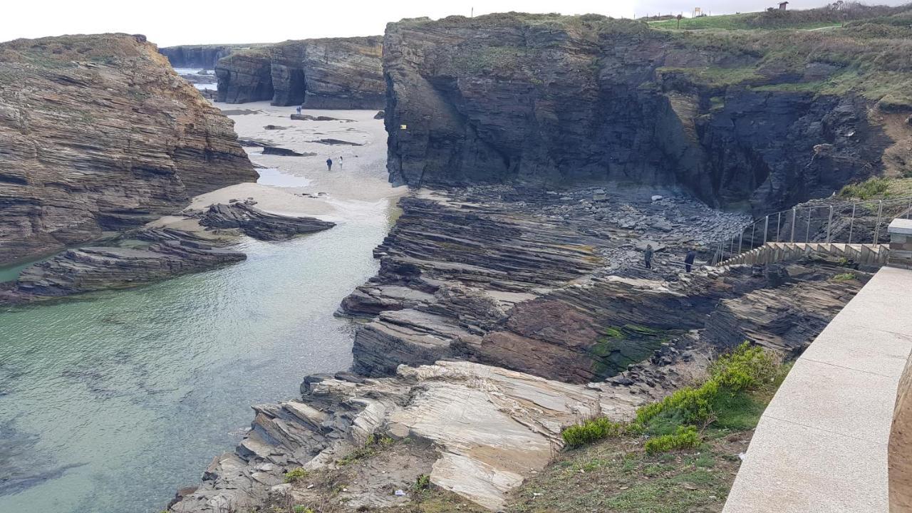 Hostal Ponte Dos Santos Ribadeo Luaran gambar
