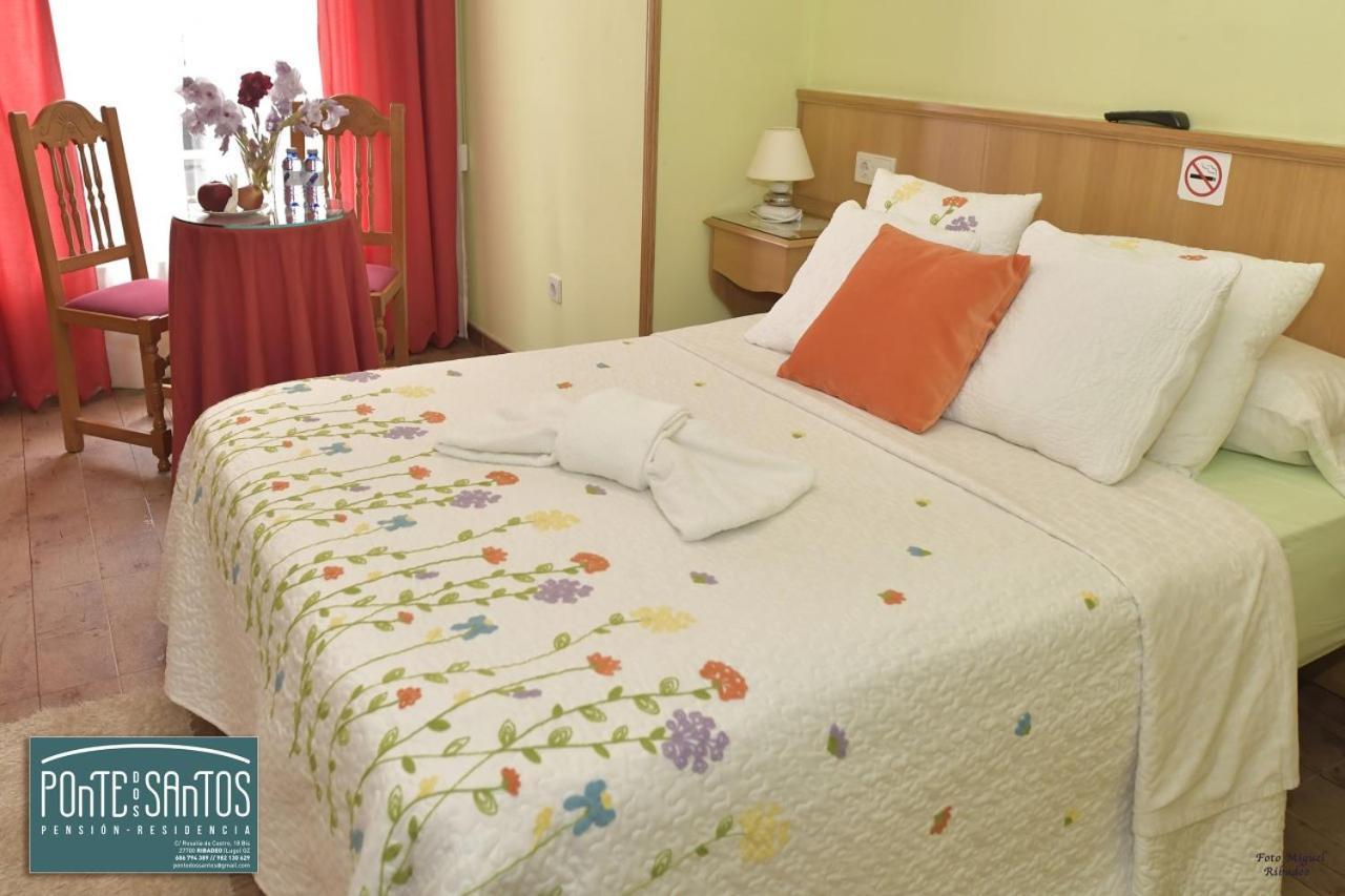 Hostal Ponte Dos Santos Ribadeo Luaran gambar
