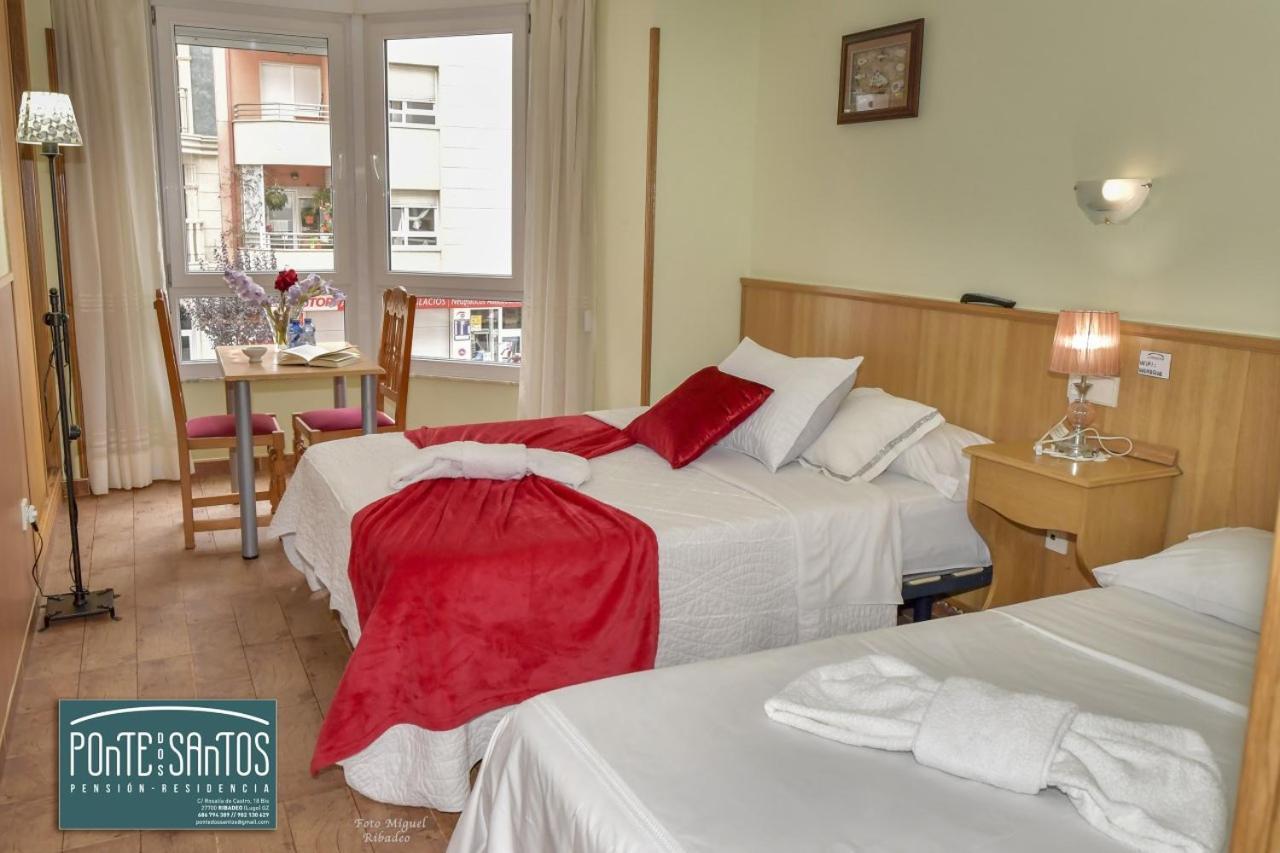 Hostal Ponte Dos Santos Ribadeo Luaran gambar