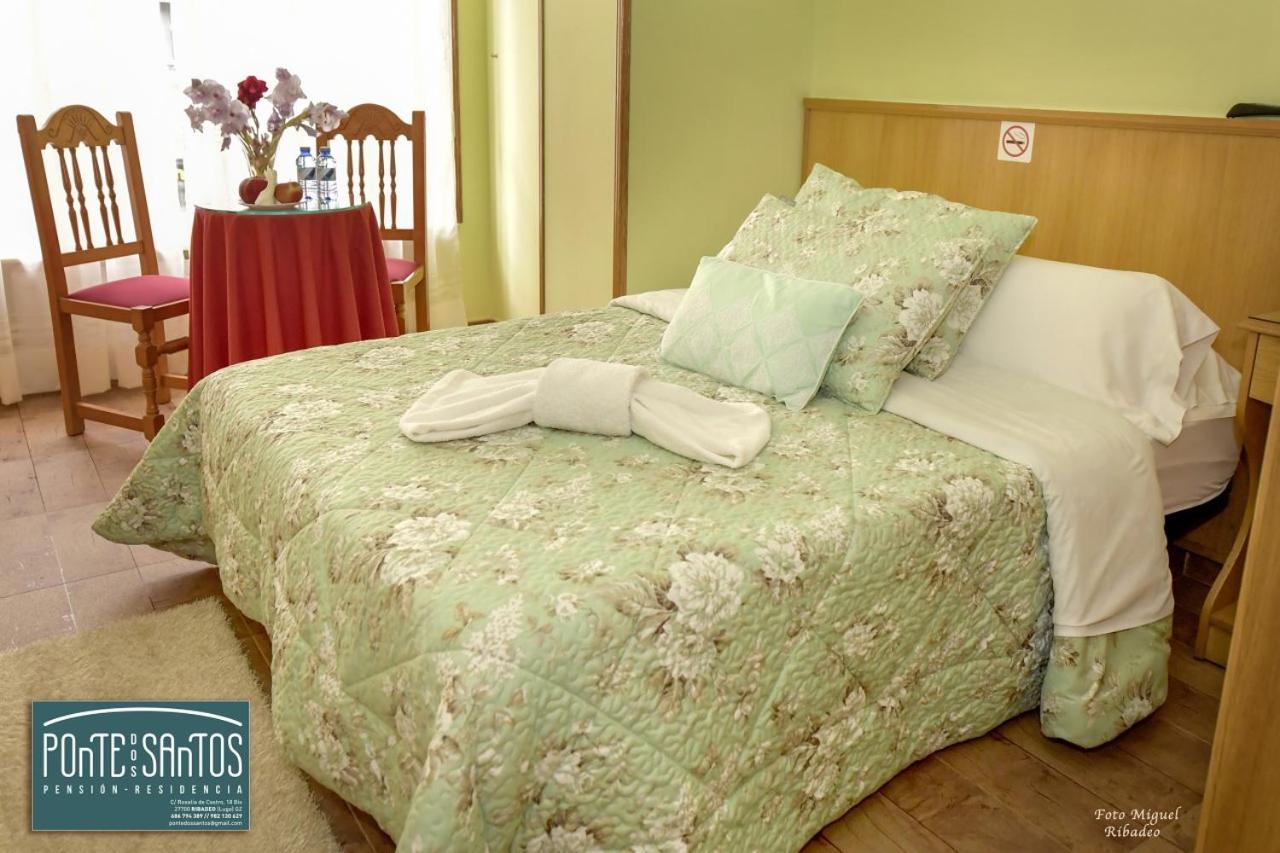 Hostal Ponte Dos Santos Ribadeo Luaran gambar